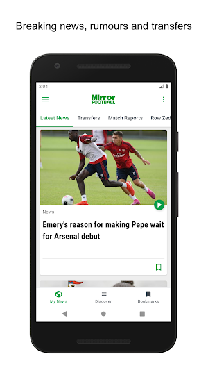 Mirror Football Screenshot 0