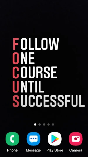 Inspirational Quote Wallpaper Screenshot 3