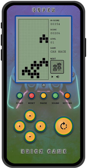 Brick Game:Retro Classic Block Screenshot 1