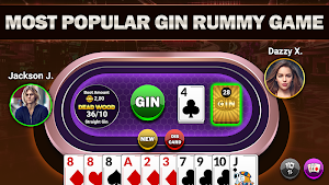 Gin Rummy  - Free Rummy Card Game Screenshot 1