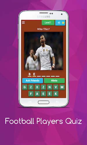 Football Players Quiz Screenshot 0