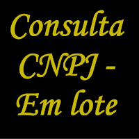 Consulta Cnpj - em lote