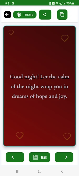 Goodnight Good Morning Message Screenshot 3