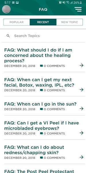Vi Peel Screenshot 2