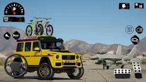 Thief Jeep Simulator: Offroad Prado Jeep Drive Screenshot 2