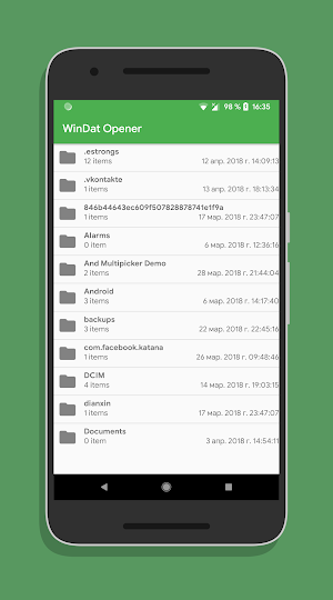 WinDat Opener - extract Winmail.dat screenshot 1