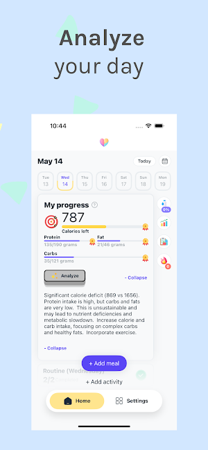 AI Weight Loss Tracker fitbite Screenshot 2