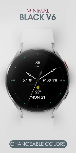 Elegant Analog Watch Face Screenshot 1