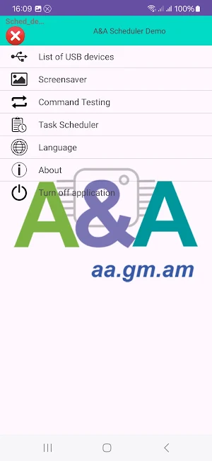 A&A-Sched-demo Screenshot 1