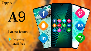 Theme for Oppo A9: launcher Oppo A9 ❤️ Screenshot 3