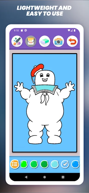 Ghostbusters Coloring Book Screenshot 2