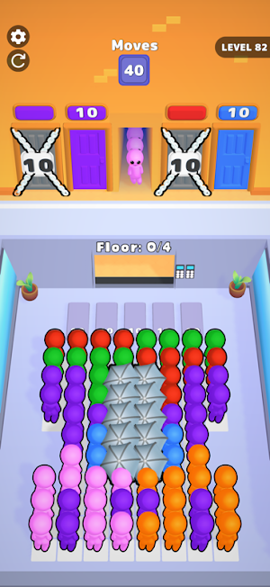Elevator Puzzle! Screenshot 1
