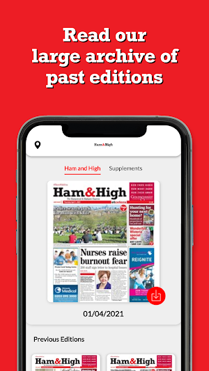 Ham & High Screenshot 2