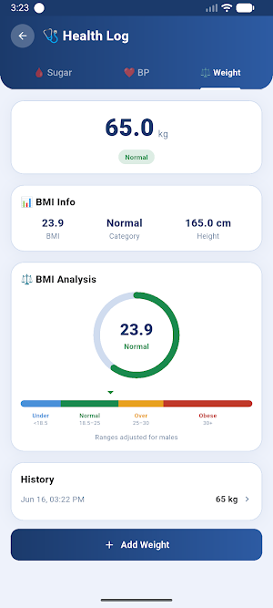HealthPilot Screenshot 1