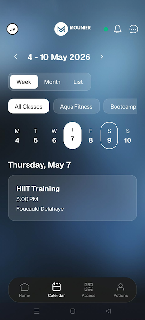 Mounier Fitness Screenshot 0