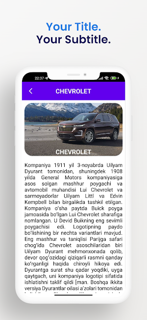 Avtomobillar Info Screenshot 2