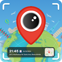Geotag Map Camera - Time Stamp