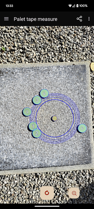 Tape measure for palet Screenshot 2