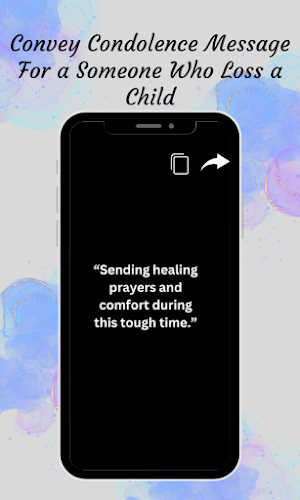 Heartfelt Condolence Messages Screenshot 3