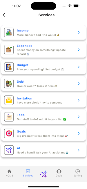 FamFinBud Screenshot 3