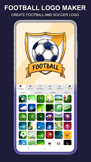 Football Logo maker Screenshot 0