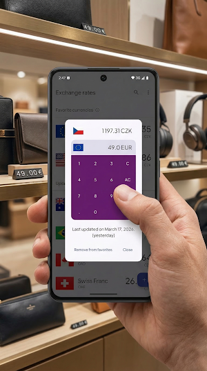 Czech Koruna Exchange Rates V2 Screenshot 0