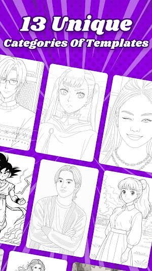 AR Anime Sketch Drawing Screenshot 1