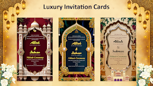 Muslim Wedding Card Screenshot 2