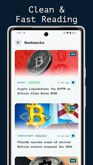 Cryptot: Bitcoin & Crypto News Screenshot 1