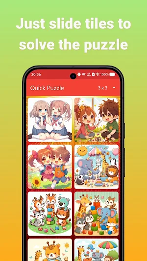 Quick Puzzle Fun Sliding Game Screenshot 1