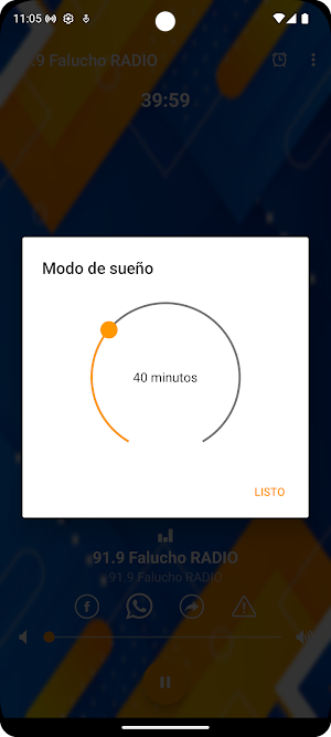 91.9 Falucho RADIO Screenshot 3