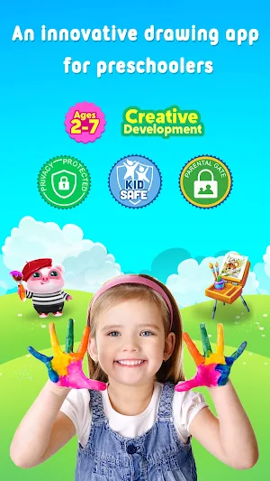 Kids Coloring Games: Toddler Drawing Preschool Screenshot 0