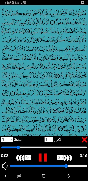 مصحف الشمرلي - ( مصحف الازهر ) Screenshot 1