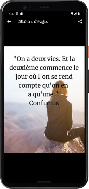 Citations Sur La Vie Screenshot 1