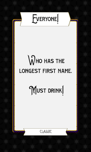 Who Has What - Drinking Game Screenshot 1
