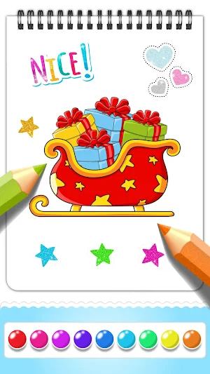 Christmas Coloring Book Screenshot 3