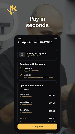 VH Pro Barbers Screenshot 1