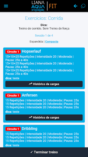 LIANA AQUA FIT Screenshot 3