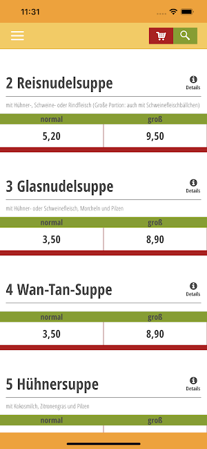 Thai Foodland Screenshot 1