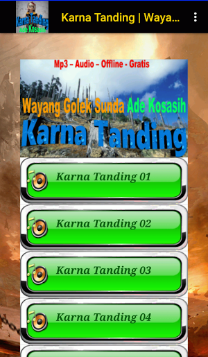 Karna Tanding Wayang Golek Screenshot 2