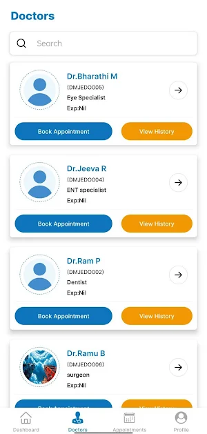 DocMotez Patient Screenshot 1