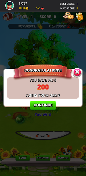 Slap Fruits screenshot 2