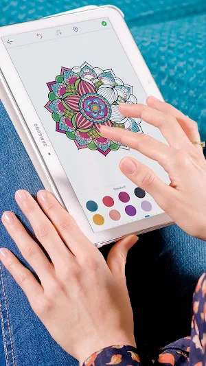 Mandala Coloring Pages Screenshot 0