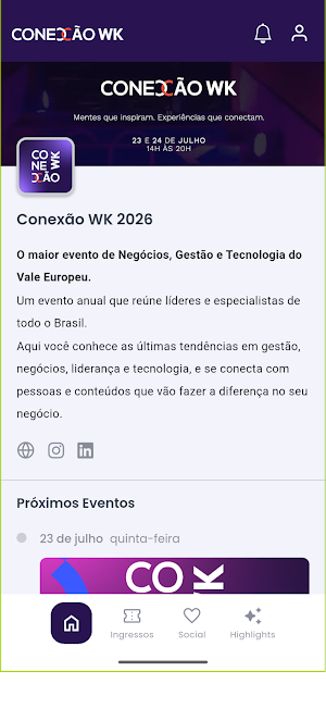 Conexão WK Screenshot 2