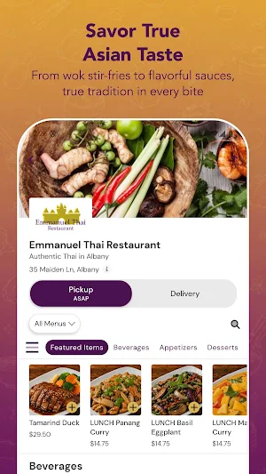 Emmanuel Thai Restaurant Screenshot 1