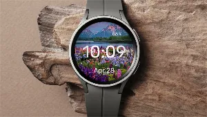 Meadow by Mountains Watch Face Screenshot 1