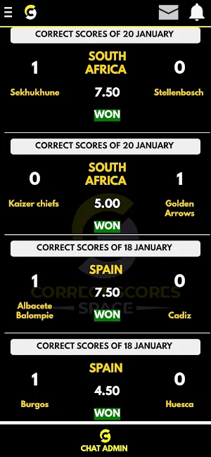 Correct Scores Space Screenshot 2
