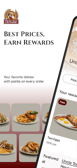 Uncle Tom's Pancake House Screenshot 0