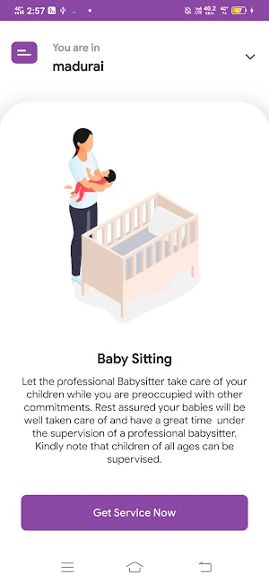 GoferBabysitter-User Screenshot 2