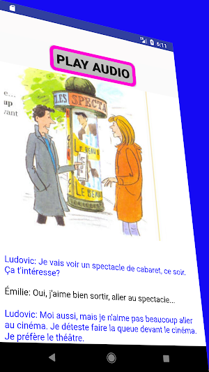 Apprendre Français- dialogue en francais Screenshot 3